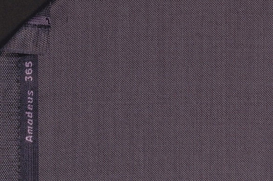 Dormeuil Fabric Blue Semi Plain 100% Wool (Ref-202435)
