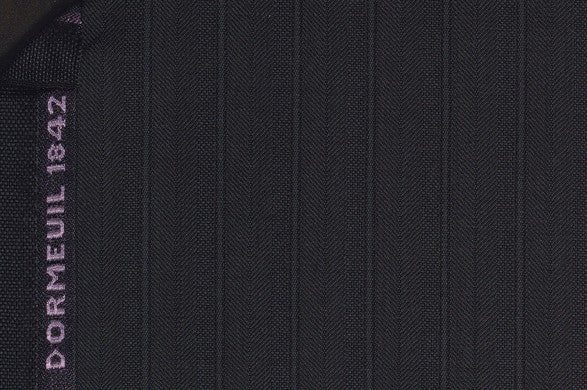 Dormeuil Fabric Green Stripe 100% Wool (Ref-202437)
