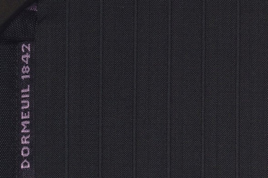 Dormeuil Fabric Green Stripe 100% Wool (Ref-202437)