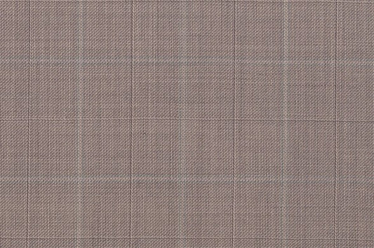 Dormeuil Fabric Grey Check 100% Wool (Ref-202440)