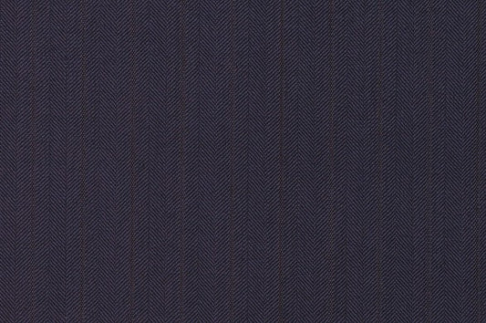 Dormeuil Fabric Navy Stripe 100% Wool (Ref-202444)