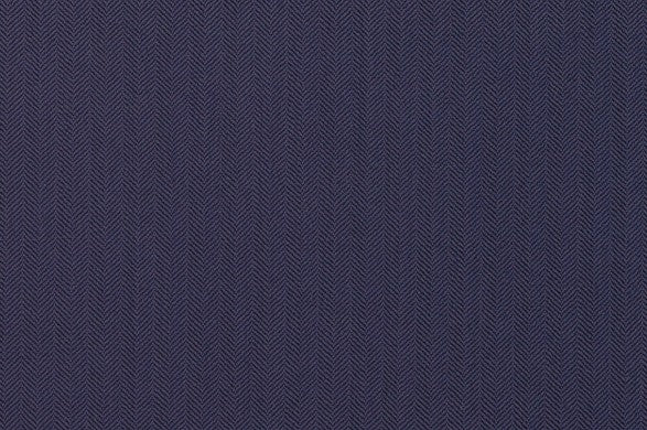 Dormeuil Fabric Navy Herringbone 100% Wool (Ref-202448)
