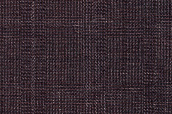 Dormeuil Fabric Burgundy Check 100% Wool (Ref-202450)