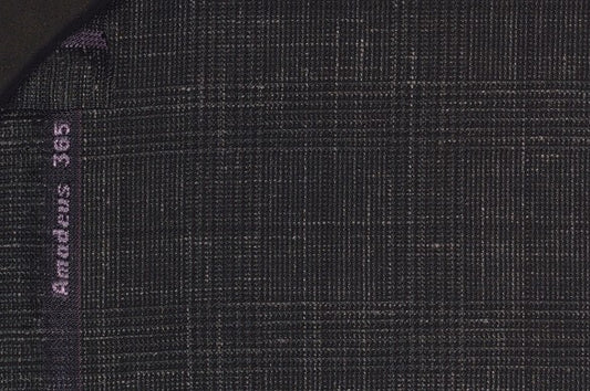 Dormeuil Fabric Green Check 100% Wool (Ref-202451)