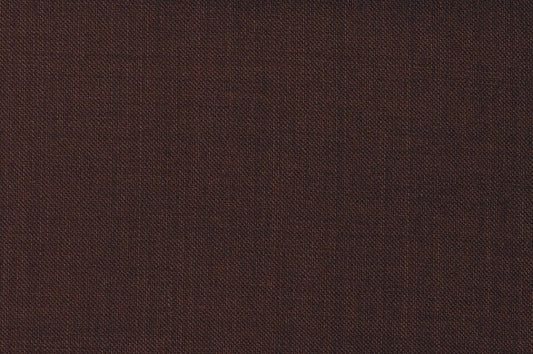 Dormeuil Fabric Brown Plain 100% Wool (Ref-202462)