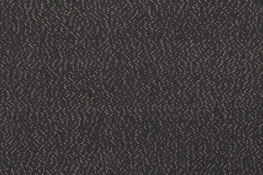 Dormeuil Fabric Black Plain 80% Wool 20% Polyester (Ref-204107)