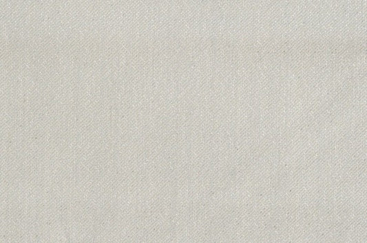 Dormeuil Fabric White Semi Plain 80% Wool 20% Polyester (Ref-204110)