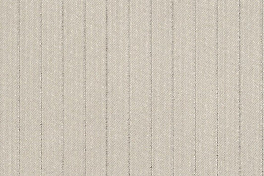 Dormeuil Fabric White Stripe 80% Wool 20% Polyester (Ref-204117)