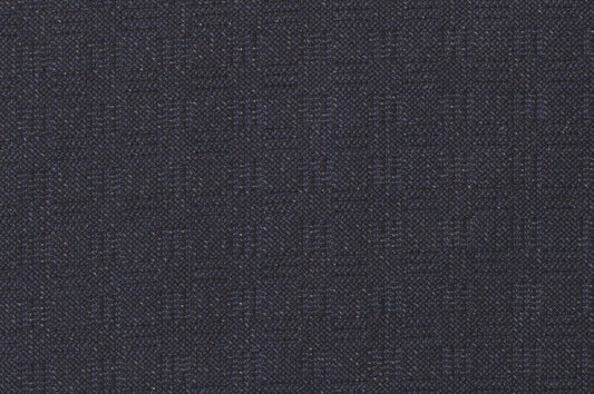 Dormeuil Fabric Navy Check 90% Wool 10% Polyester (Ref-204121)