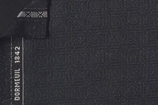 Dormeuil Fabric Green Check 90% Wool 10% Polyester (Ref-204122)