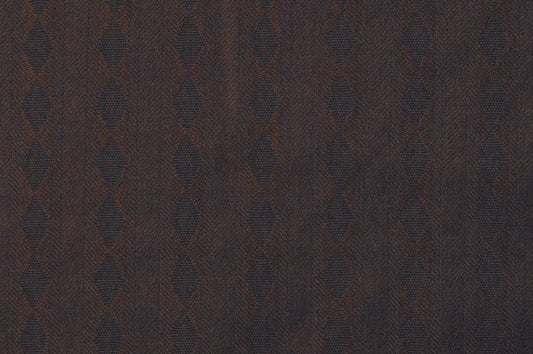 Dormeuil Fabric Brown Stripe 100% Wool (Ref-204130)