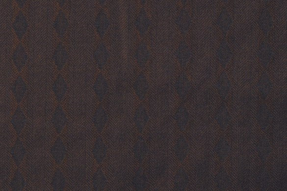 Dormeuil Fabric Brown Stripe 100% Wool (Ref-204130)