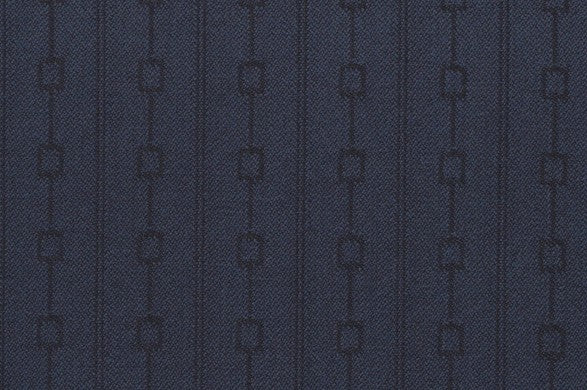 Dormeuil Fabric Navy Stripe 100% Wool (Ref-204131)