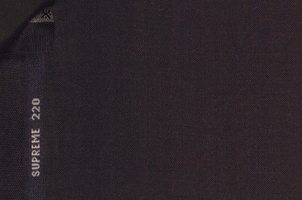 Dormeuil Fabric Navy Stripe 47% Wool 37% Cashmere 16% Silk (Ref-220008)