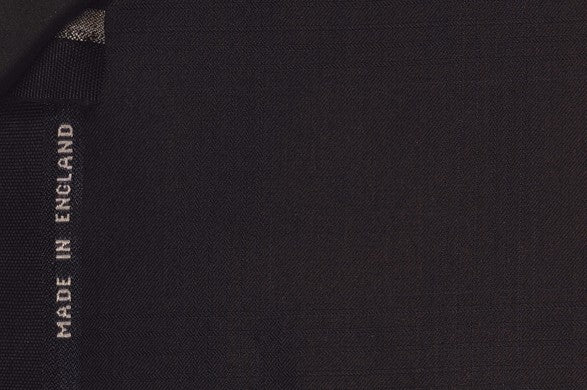 Dormeuil Fabric Navy Check 47% Wool 37% Cashmere 16% Silk (Ref-220009)