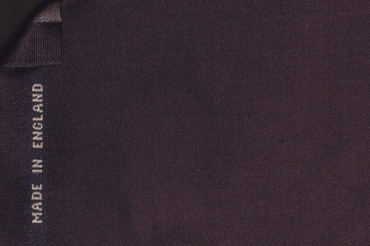 Dormeuil Fabric Navy Plain 47% Wool 37% Cashmere 16% Silk (Ref-220013)