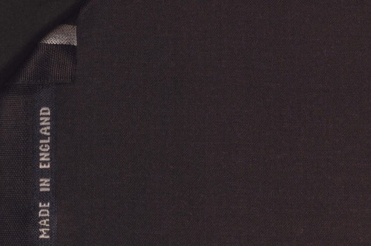 Dormeuil Fabric Navy Plain 47% Wool 37% Cashmere 16% Silk (Ref-220014)