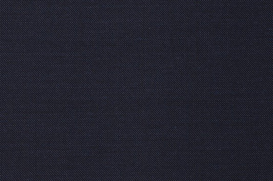 Dormeuil Fabric Navy Plain 100% Wool (Ref-290001)
