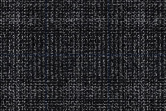 Dormeuil Fabric Grey Check 100% Wool (Ref-290007)