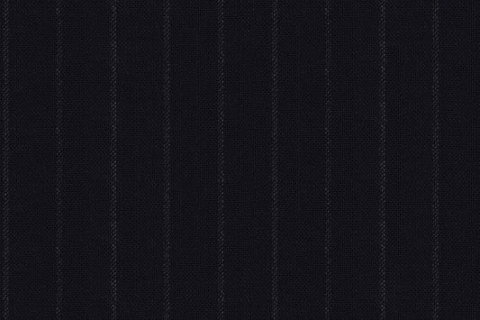 Dormeuil Fabric Navy Stripe 100% Wool (Ref-290046)