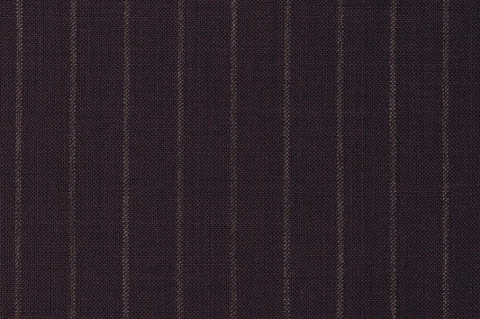 Dormeuil Fabric Navy Stripe 100% Wool (Ref-290046)