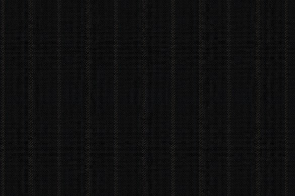 Dormeuil Fabric Black Stripe 100% Wool (Ref-290050)