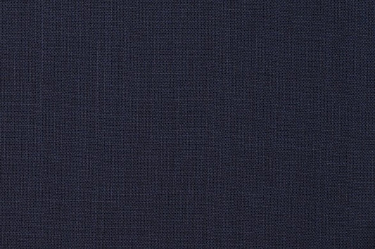 Dormeuil Fabric Blue Plain 100% Wool (Ref-290067)