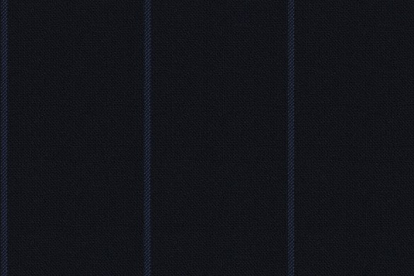 Dormeuil Fabric Navy Stripe 100% Wool (Ref-290105)