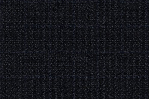 Dormeuil Fabric Navy Check 100% Wool (Ref-290121)