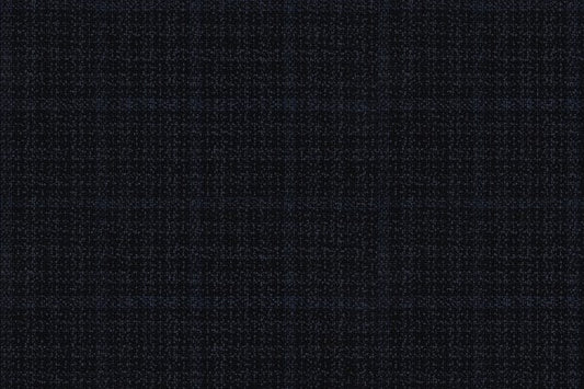 Dormeuil Fabric Navy Check 100% Wool (Ref-290121)