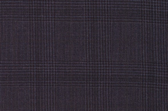 Dormeuil Fabric Navy Check 100% Wool (Ref-290136)