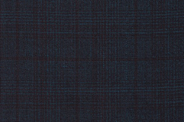 Dormeuil Fabric Green Check 100% Wool (Ref-290137)