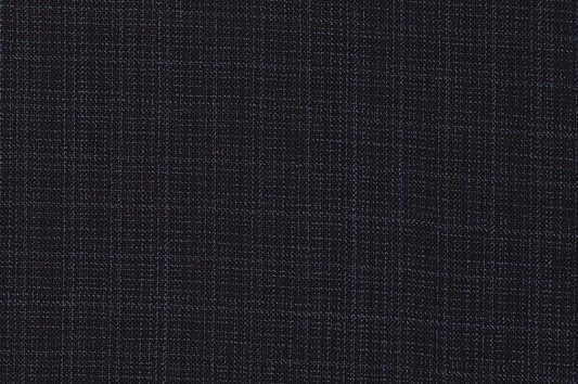 Dormeuil Fabric Navy Semi Plain 100% Wool (Ref-290140)