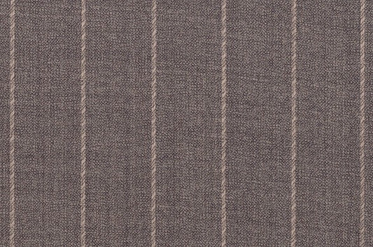 Dormeuil Fabric Grey Stripe 100% Wool (Ref-290143)