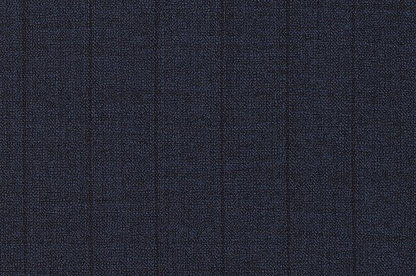 Dormeuil Fabric Navy Stripe 100% Wool (Ref-290147)