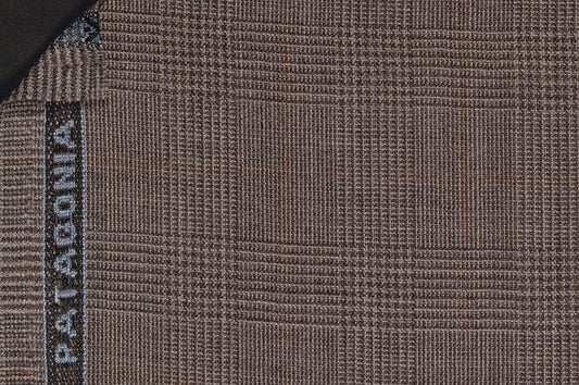 Dormeuil Fabric Grey Check 100% Wool (Ref-290150)