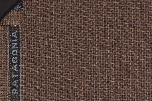 Dormeuil Fabric Brown Semi Plain 100% Wool (Ref-290154)