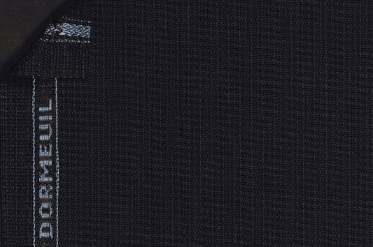 Dormeuil Fabric Green Semi Plain 100% Wool (Ref-290156)
