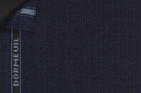 Dormeuil Fabric Blue Stripe 100% Wool (Ref-290158)
