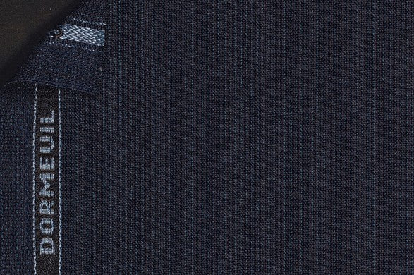 Dormeuil Fabric Blue Stripe 100% Wool (Ref-290158)