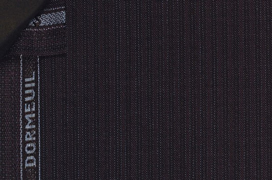 Dormeuil Fabric Navy Stripe 100% Wool (Ref-290159)