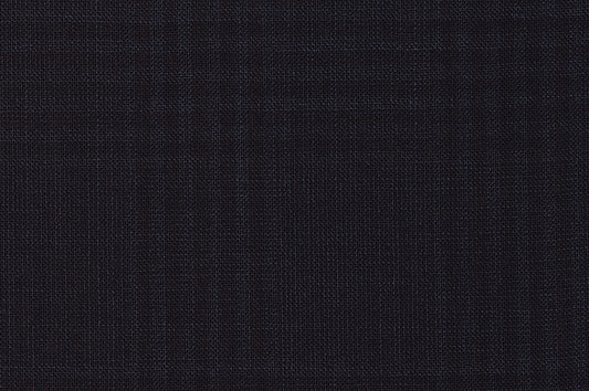 Dormeuil Fabric Navy Check 100% Wool (Ref-290164)