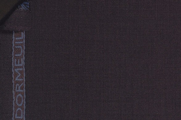 Dormeuil Fabric Green Plain 100% Wool (Ref-290811)