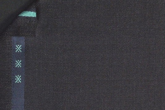 Dormeuil Fabric Grey Semi Plain 100% Wool (Ref-300001)