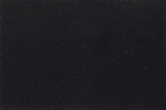 Dormeuil Fabric Black Plain 100% Wool (Ref-300268)
