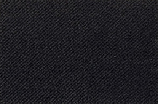Dormeuil Fabric Black Plain 100% Wool (Ref-300268)
