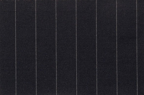Dormeuil Fabric Navy Stripe 100% Wool (Ref-300394)