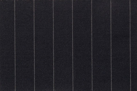 Dormeuil Fabric Navy Stripe 100% Wool (Ref-300394)