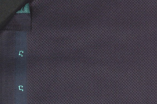 Dormeuil Fabric Navy Semi Plain 100% Wool (Ref-301484)