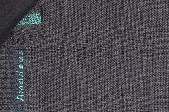 Dormeuil Fabric Grey Check 100% Wool (Ref-301626)